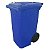 Lixeira Container para Lixo com Rodas 240L - Imagem 1