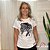 Camiseta Feminina Off White Sela Dourada - Imagem 1