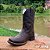 Bota Texana Masculina Marrom Lisa - Imagem 3