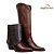 Bota Feminina Cano Alto Marrom - Imagem 1