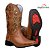 Bota Feminina Média Detalhe Brilho Country - Imagem 1
