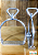 ESTRIVO INOX C/ DESTORCEDOR (ZF)4109 - Imagem 1