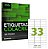Etiqueta Inkjet Laser A4356 Ca4356 C/100 Fls 3300 Etiquetas - Imagem 1