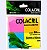Bloco Adesivo Neon 4 Cores 38x50 - 400 Adesivos - Imagem 1