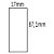 10 rolos C/ 1 Suporte de Etiqueta Adesiva Dk-1203 compativel P/ Ql-800 Ql810 17x87mm - Imagem 4