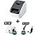 Impressora Brother Ql-800 + 5 Rolos Compativel Dk-1202 com 1 Suporte - Imagem 1