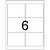 Etiqueta Carta 6284 25 Fls 84,67 X 101,6 Mm - Pimaco - Imagem 2