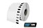 10 rolos Etiqueta Adesiva Plus DK 2205 62mm x 30 metros Compatível Brother QL - Imagem 1