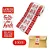 1000 Lacre De Segurança Delivery Ifood Rappi Doces Cookies Vermelho 90mm X 35mm - Imagem 5