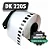 40 rolos de Etiqueta Adesiva Dk 2205 ECO com 18 Suportes Compatível Brother dk2205 - Imagem 1