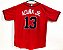 Camisa Esporte Baseball MLB Atlanta Braves Ronald Acuna Jr Número 13 Vermelha - Imagem 5