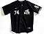 Camisa Nike Esporte Baseball MLB Chicago White Sox Trainning Camp Elloy Jimenez Número 74 Preta - Imagem 1