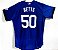 Camisa Nike Esporte Baseball Los Angeles Dodgers Mookie Bettis Número 50 Azul. - Imagem 2
