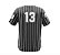 Camisa Esporte Baseball Oakland Atletics Número #13 Preta Listrada - Imagem 2