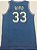 Camiseta Esportiva Regata Basquete Nike NCAA Indiana State Larry Bird Numero 33 Azul - Imagem 3