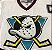 Camisa Esportiva Hockey CCM NHL Anaheim Mighty Ducks Paul Kariya Numero 9 Branca - Imagem 3