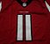 Camisa Esporiva Futebol Americano NFL Atlanta Falcons Jones numero 11 vermelha - Imagem 3