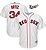 Camisa Esportiva Baseball MLB Boston Red Sox Cream David Ortiz Numero 34 Branca - Imagem 1