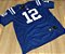 Camisa Esportiva Futebol Americano NFL Indianapolis Colts Andrew Luck Numero 12 Azul - Imagem 4