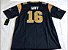 Camisa Futebol Americano  NFL Los Angeles Rams Jared Goff #16 Dark Blue - Imagem 3