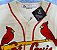 Camisa Esportiva Baseball MLB St. Louis Cardinals Yager Molina Número 4  Bege - Imagem 4