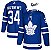 Camisa Esportiva Hockey NHL Toronto Maple Leafs Auston Mathews Número 34 Azul - Imagem 1