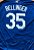 Camisa Esportiva Baseball MLB Los Angeles Dodgers Cody Bellinger Número 35 Azul - Imagem 3