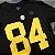 Camisa Esportiva Futebol Americano NFL Torcedor Pittsburgh Steelers Antônio Brown número 84 preta - Imagem 4