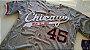 Camisa Esportiva Baseball MLB Chicago White Sox Michael Jordan Número 45 Cinza - Imagem 4