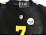 Camisa Esportiva Futebol Americano NFL Pittsburgh Steelers Big Ben Número 7 Preta Color Rush - Imagem 2