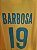 Camiseta Regata Esporte Basquete Seleção Brasileira Leandro Barbosa Número 19 Amarela - Imagem 2