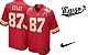 Camisa Nike Esporte Futebol Americano NFL Kansas City Chiefs Travis Kelce Número 87 Vermelha - Imagem 1