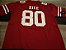 Camisa Nike Esporte Futebol Americano NFL San Francisco 49ers Jerry Rice Número 80 Vermelha - Imagem 3
