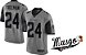 Camisa Nike Esporte Futebol Americano NFL Atlanta Falcons Devonta Freeman Número 24 Cinza - Imagem 1