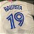 Camisa Esporte Baseball MLB Toronto Blue Jays Número #19 José Bautista  Cinza - Imagem 4