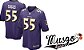 Camisa Nike Esporte NFL Futebol Americano Baltimore Ravens Terrell Suggs Número 55 Roxa - Imagem 1