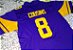 Camisa Nike Esporte Futebol Americano NFL Minnesota Vikings Kirk Cousins Número 8 Color Rush - Imagem 4