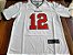 Camisa Nike Esporte Futebol Americano NFL Tampa Bay Buccaneers Tom Brady Número 12 Branca - Imagem 3