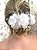 Arranjo para cabelo de noiva flores e pérolas brancas - Imagem 2