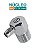 Niple 90° Adaptador 1/2 Mangueira 1/4 com Regulagem - Imagem 1