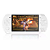 Video Game portátil x6 jogos Nintendo Sega Gba Nes Mp3 Branco - Imagem 2