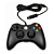 Controle Joystick Usb Com Fio Xbox 360 Computador PC Notebook - Imagem 3