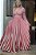 Vestido Longo Listrado - Imagem 1