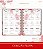 Agenda Floral Vermelho 2027 - Imagem 3