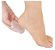 Protetor para calcanhar no uso de salto alto – soft pad para conforto no calcanhar lady feet - ortho pauher – ref.: 1018P - Imagem 1