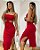 Vestido Lorraine Vermelho - Imagem 1