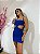 Vestido Lorraine Curto Azul Royal - Imagem 7