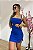 Vestido Lorraine Curto Azul Royal - Imagem 1
