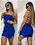 Vestido Lorraine Curto Azul Royal - Imagem 5