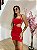 Vestido Lorraine Curto Vermelho - Imagem 4